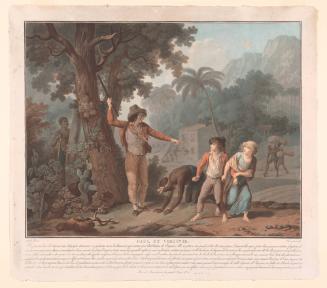 Paul and Virginie, 1 [Virginia Intercedes for a Runaway Slave]