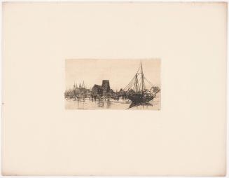 Untitled (Sailing Ships in Harbour )