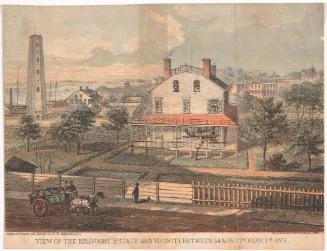 View of Brevoort Estate, from D. T. Valentine's Manual
