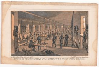 Interior of State Arsenal, for D. T. Valentine's Manual