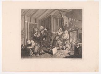 The Harlot's Progress, Plate 5