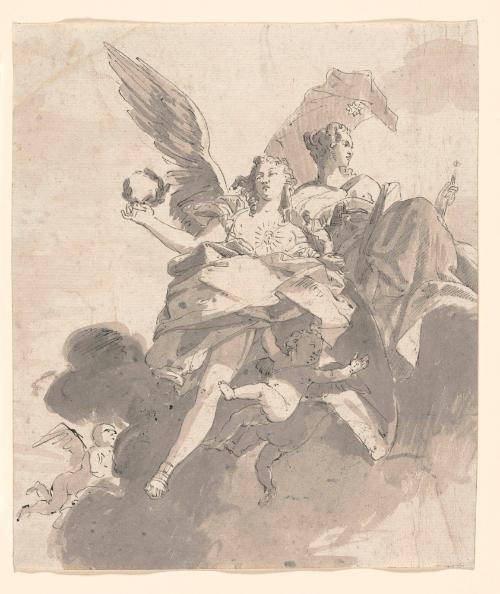 Two Allegorical Figures