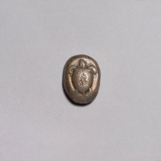 Stater: Collared Sea-Turtle; Small Incuse Square, of "Skew" Pattern on Reverse