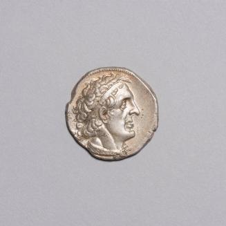 Tetradrachm: Diademed Head of Ptolemy I Right; Eagle Left on Reverse