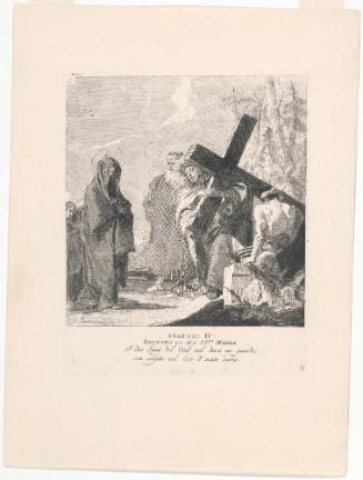 Christ Meets His Mother, Station IV from Via Crucis