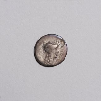 Sulla Denarius (Obverse: Roma, Helmeted Head Right; Reverse: Sulla in Quadriga, Holding Cadeceus, Crowned by Victory Flying Left Above)