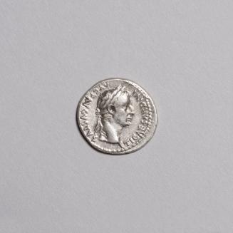 Tiberius Denarius (Obverse: Laureate Head of Tiberius Facing Right; Reverse: Livia as Pax, Seated Right Holding Olive Branch and Long Scepter on Ornate Chair Legs)