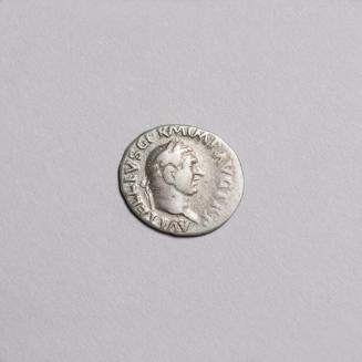Denarius: Laureate Head of Vitellius Right; Libertas Draped, Standing Facing, Head Right, Holding Pileus and Long Scepter on Reverse