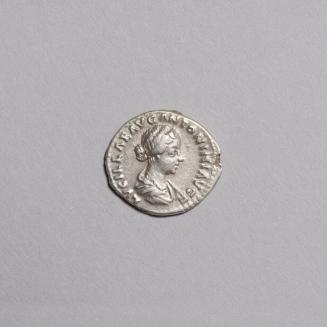 Denarius: Draped Bust of Lucilla Right, Head Bare; VOTA/PVBLI/CA in Wreath on Reverse