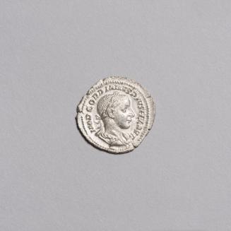Antoninianus: Laureate Bust of Gordian III Draped and Cuirassed Right; Helmeted Jupiter Standing Left, Holding Thunderbolt and Scepter on Reverse