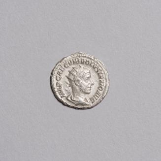 Antoninianus: Radiate Draped Bust of Volusian Right; Concordia Standing Left, Holding Patera and Double Cornucopiae on Reverse