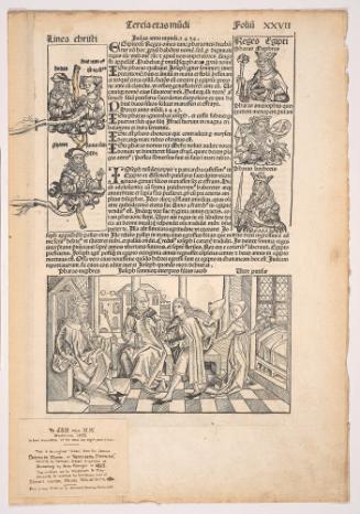 Folio xxviir/v, from the Nuremberg Chronicle