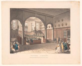 Doctors' Commons, from Microcosm of London