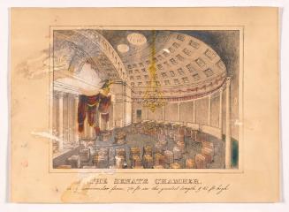 The Senate Chamber, from The United States Album
