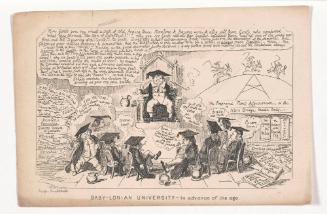 Baby-lonian University -- in Advance of the Age, from The Comic Almanack