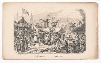 February: Frost Fair, from The Comic Almanack