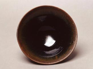 Tea Bowl with Hare's-Fur Markings