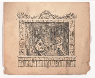 Punch and the Foreign Footman, from Punch and Judy