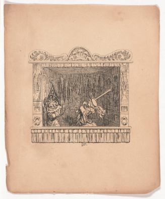 Judy Beats Punch, from Punch and Judy