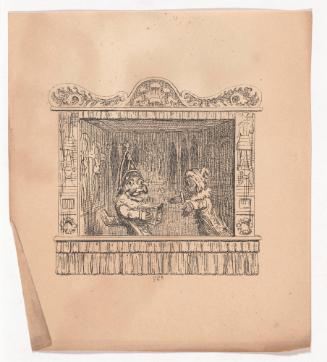 Punch and the Foreign Footman, from Punch and Judy