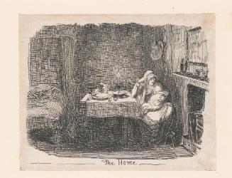 The Home, vignette fragment from Plate 4 of Scraps and Sketches, Part IV
