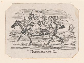 Phaenomenon, vignette fragment from Plate 2 of Scraps and Sketches, Part II