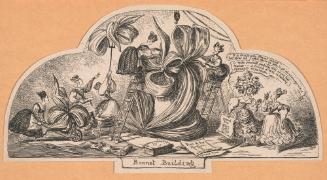 Bonnet Building, vignette fragment from Plate 2 of Scraps and Sketches, Part I