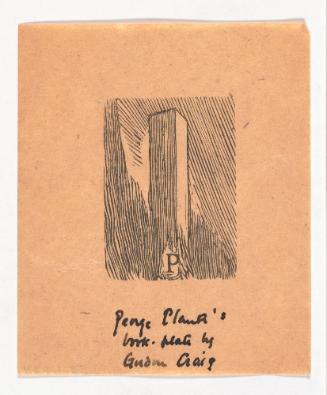 George Planck's Bookplate