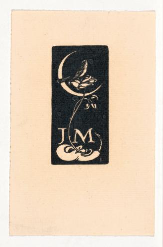 Bookplate - J. M.