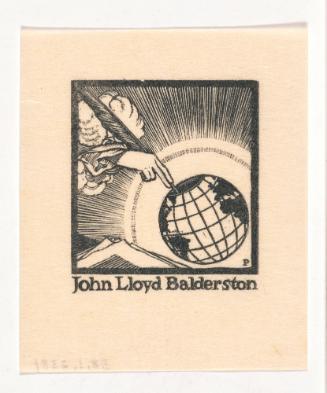 Bookplate - John Lloyd Balderston