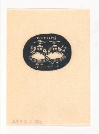 Bookplate - Gemini