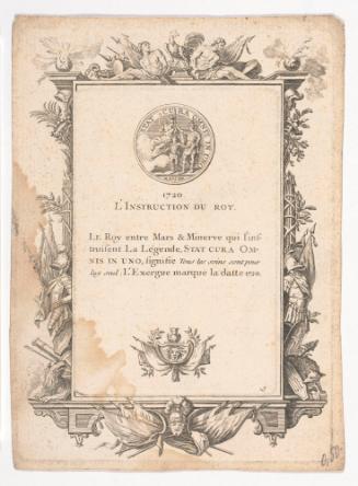 Instruction Du Roy, Page 15 from Book of Medallions