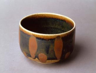 Bowl with Russet Stripes and Dots