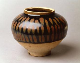 Jar with Russet-Splashed Glaze