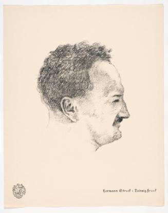 Ludwig Frank, from Portfolio 10 of Krieg Und Kunst, Prints Issued by the Berliner Sezession