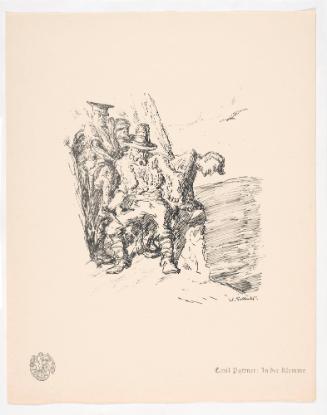 In a Fix, from Portfolio 12 of Krieg Und Kunst, Prints Issued by the Berliner Sezession