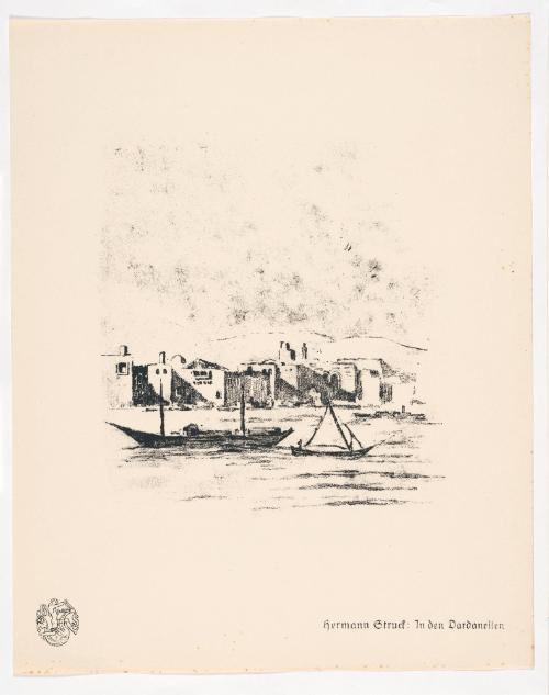 Liebesgaben, from Portfolio 14 of Krieg Und Kunst, Prints Issued by the Berliner Sezession