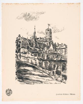 Menin, from Portfolio 29 of Krieg Und Kunst, Prints Issued by the Berliner Sezession