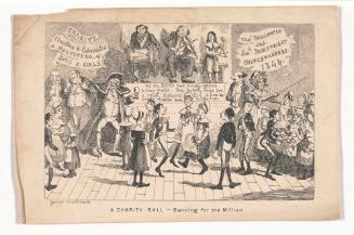 A Charity Ball: Dancing for the Million, from The Comic Almanack