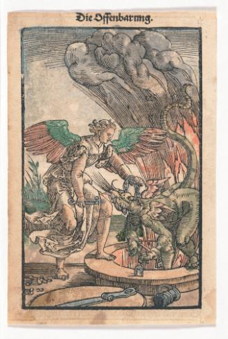 Apocalypse: Angel with Monster at Well