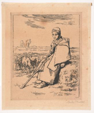 Untitled (Seated Shepherd)