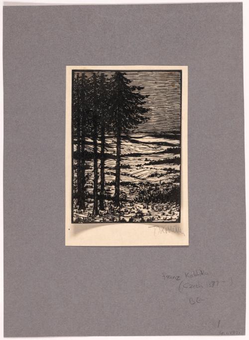 Landscape with Pines