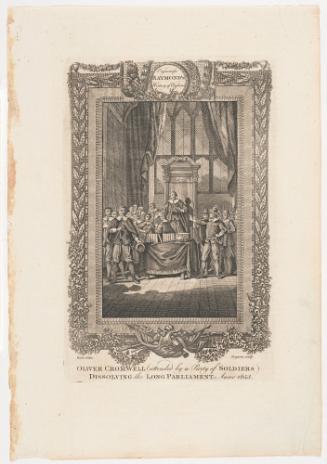 Oliver Cromwell Dissolving the Long Parliament