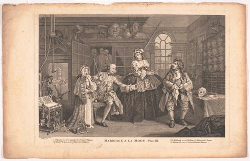 Marriage A-la Mode, Plate III