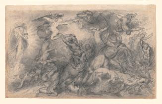 Mythological Battle Scene