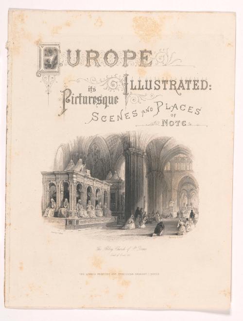 Europe Illustrated; Title Page