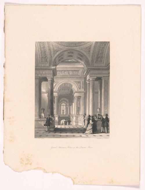 Europe Illustrated; Turnball, Grand Staircase