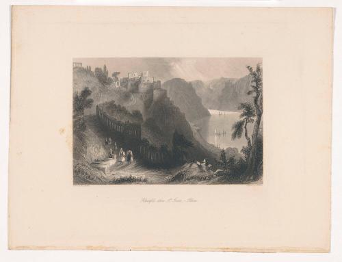 Europe Illustrated; Prior, Rhienfels Above St. Goar