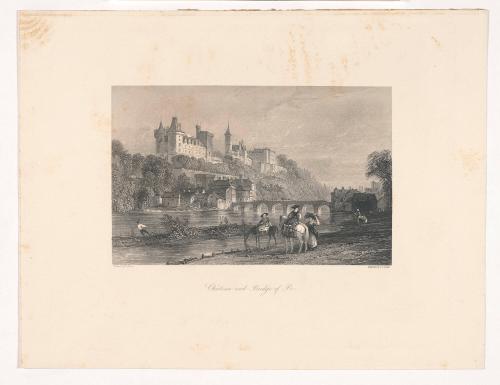 Europe Illustrated; Dixon, Chateau and Bridge of Pau