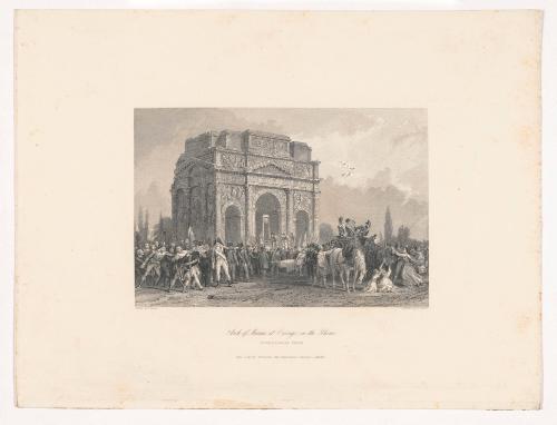 Europe Illustrated; Carter, Arch of Marius-orange